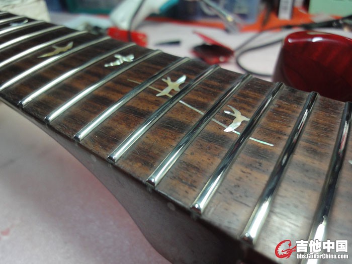22.指板也清洁之后上了柠檬油