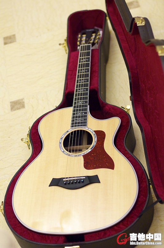 Sitka Spruce 面板，贝壳音孔装饰