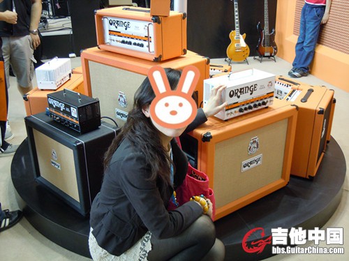 楼主在orange展台，吼吼