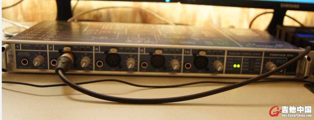 RME Fireface 800声卡，声音很好！