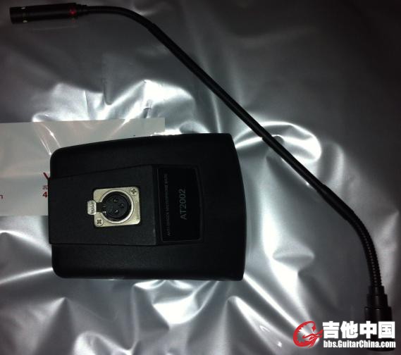 两个！铁三角49QL，带底座！电容话筒，也可用作录音对讲使用！