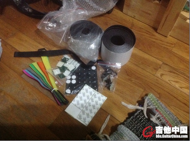这次用到所有改造用品