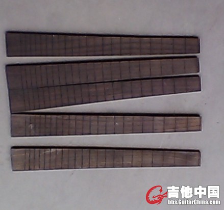 开好品丝槽的指板
