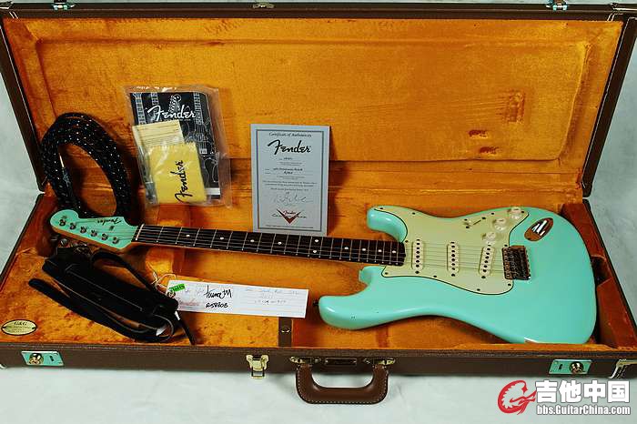 FENDER 2011 CUSTOM SHOP 1960 Relic blue 限量彩头