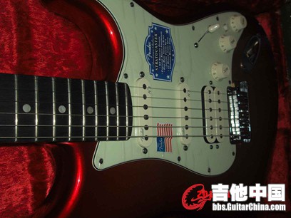 Fender 011-9100-770单单双，2013年新美豪，98新自用琴，赠送93年的Fender Custom Shop琴盒！8800包顺丰！