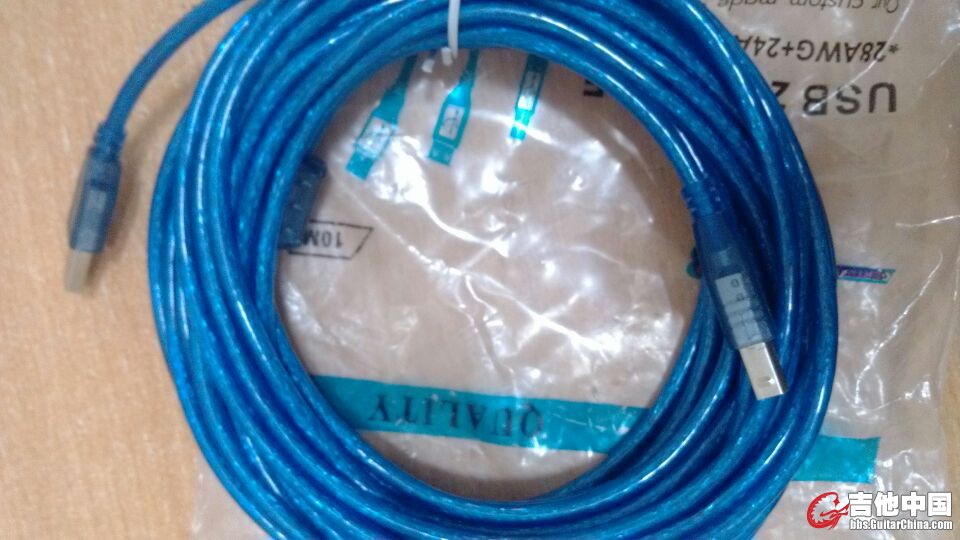效果器数据线 10M 30包邮